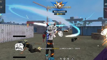 🔥 "NINJA GAMING – Quadra Takedown Masterclass!" 🔥💥 Headshots, Rage & Ultimate Domination in Free🔥