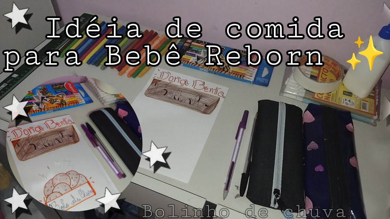 Idéia de comida para Bebê Reborn Embalagem - YouTube