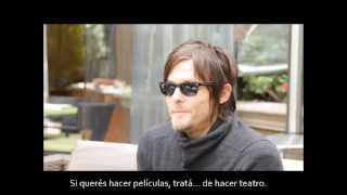 Entrevista exclusiva a Norman Reedus! (Parte 1) SUBTITULADO EN ESPAÑOL.