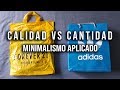 Minimalismo aplicado - Calidad vs Cantidad