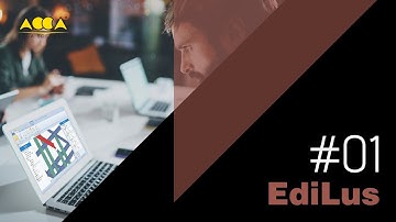 Corso veloce EdiLus- Lez#01 - Interfaccia del software e principi di funzionalità del software