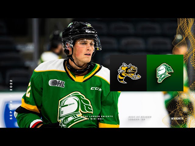 LONDON KNIGHTS vs SARNIA STING - OHL Preseason 