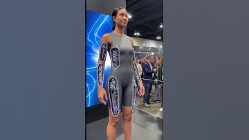 2025 Expo Reveals the Creepiest Looking Humanoid Robot Yet 🤖 #robotics #shorts  #futuristic
