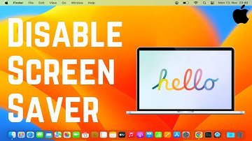 How To Disable Screen Saver On Mac / MacOS