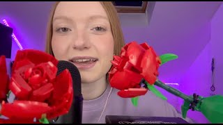 ASMR - I build LEGO roses for my first video 🌹​💫​