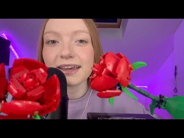 ASMR - I build LEGO roses for my first video 🌹​💫​