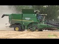 Extreme Wheat Harvest 2018 South Moravia | 2x John Deere S680i &amp; John Deere T660 | DANHEL |