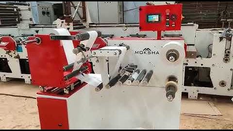 #barcode #label #slitting #machine