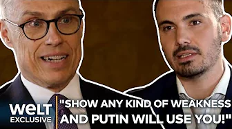 ALEXANDER STUBB: "Show any kind of weakness and Putin will use you!" Exclusive Interview