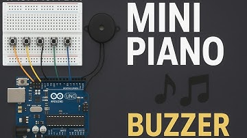 DIY Arduino piano | Active buzzer | YASHASH BM