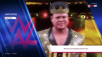 WWE2K20 Universe Mode HELP - How to change attires of custom superstars