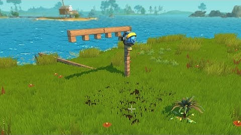 Scrap Mechanic: Auto Watering system - Cheap, Simple, Reliable