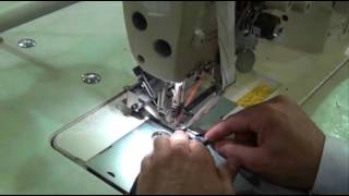 Astas Juki Lh 3588 Cep Ağzi Di̇kme Twin Needle Lockstitch For Pocket Tape