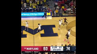 Top Plays: Olivia Olson vs. Maryland | Michigan Women's Basketball | 02/28/2026