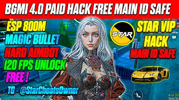 BGMI HACK 4.0 | BGMI 4.0 MOD APK | BGMI ESP HACK | BGMI NEW HACK TODAY | HOW TO HACK BGMI HACK