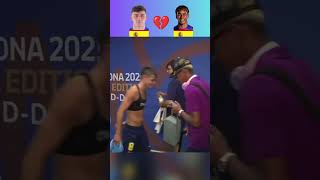 Lamine Yamal Doesnt Want To Hug Pedri