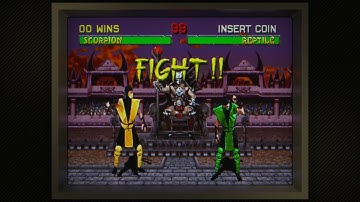Retroarch 4K CRT Bezel - Mortal Kombat 2