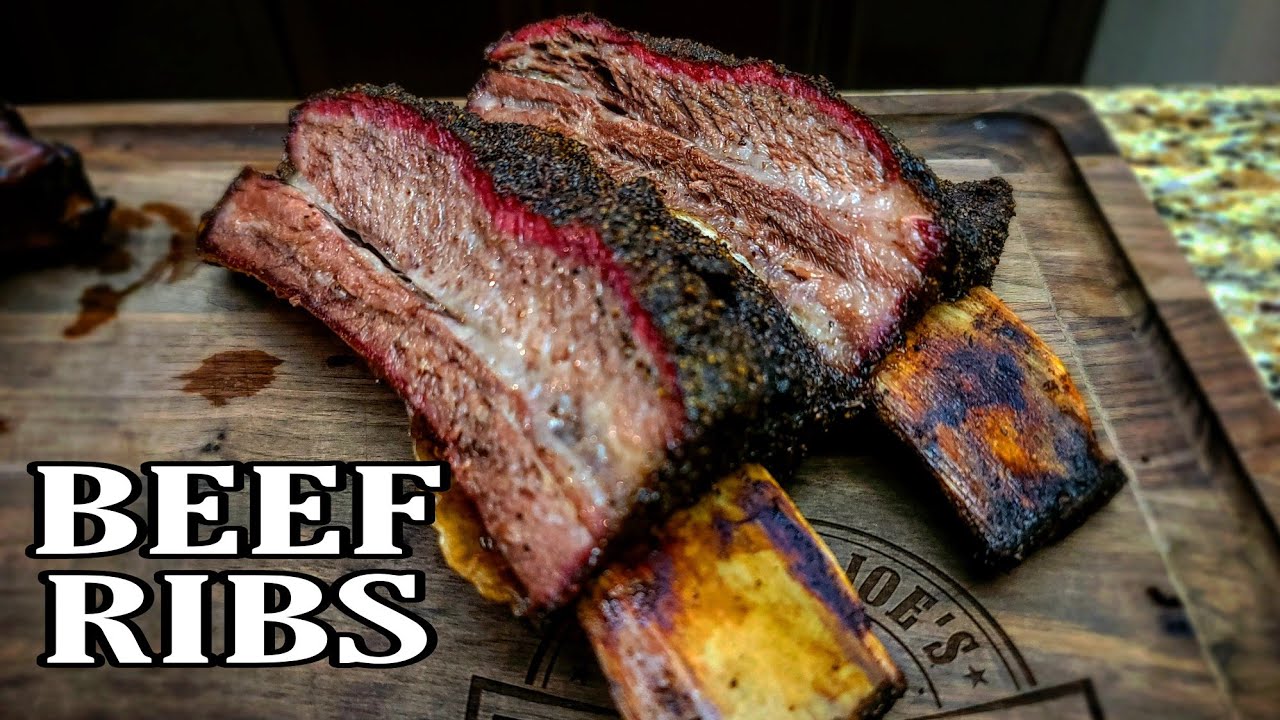 Smoked Beef Short Ribs Yoder Smokers vs Z Grills YouTube