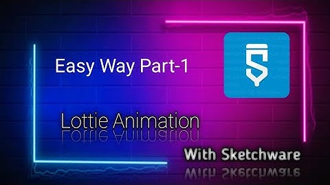 Sketchware Tutorial Part - 1 ( How to use Lottie Animation ‼️)(#Htet_Entertainment)