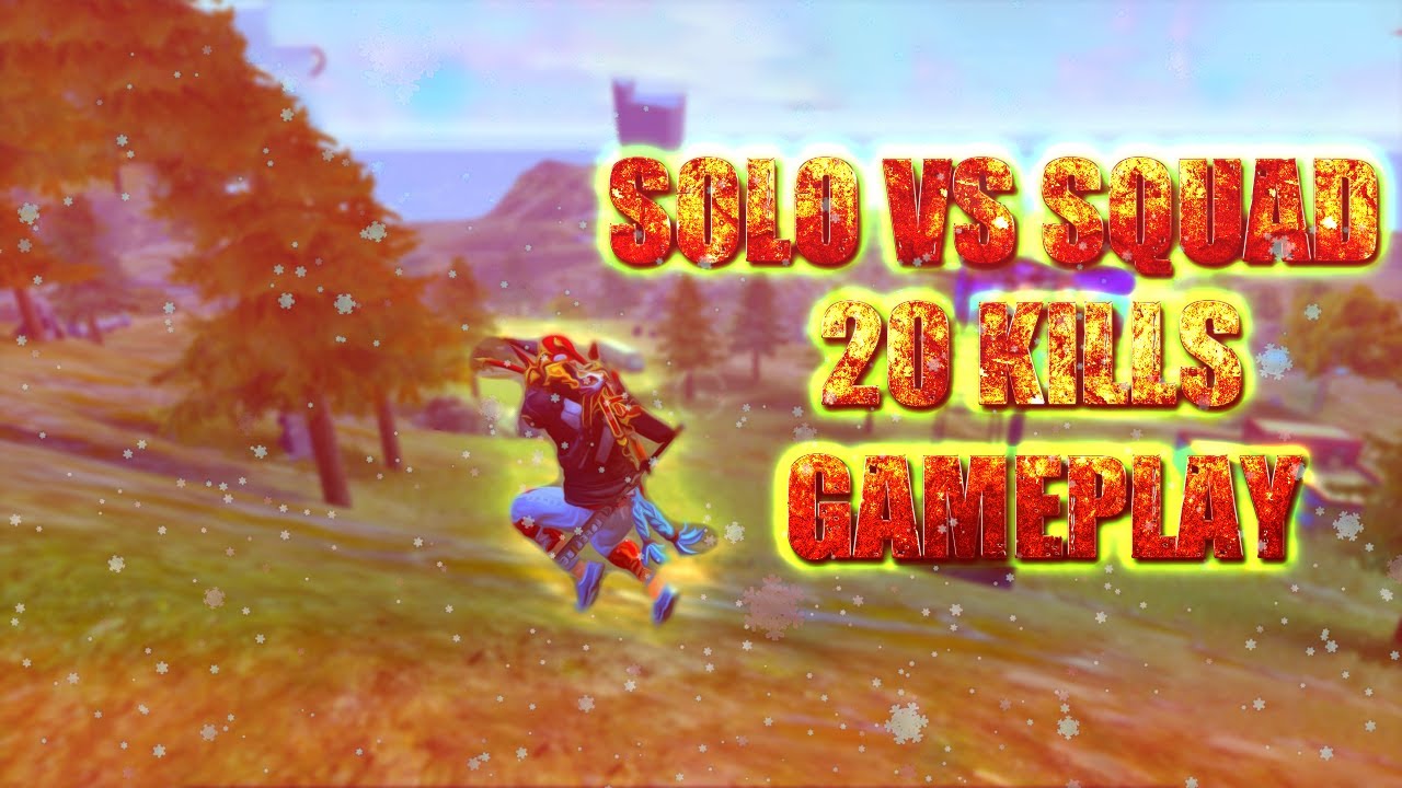 SOLO VS SQUAD | 20 KILL CRAZY GAMEPLAY ️ - YouTube