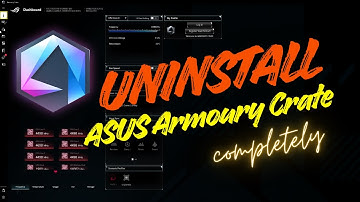 How To Completely Uninstall Armoury Crate From ASUS Motherboards
