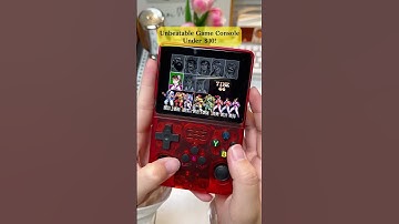 Get your favorite games on this handheld console! #retrogaming