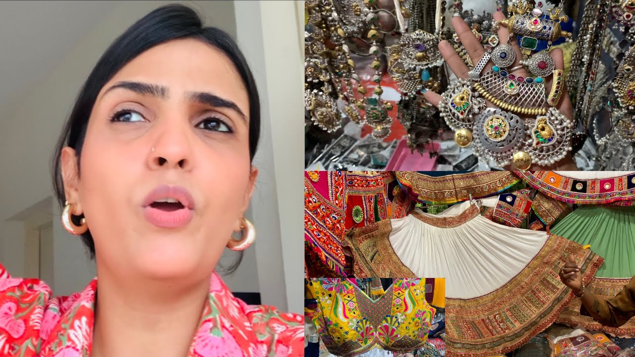 Law Garden Navratri Collection..✨|| Divyani Malviya Vlog ||