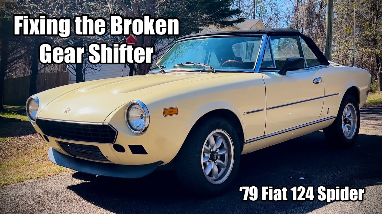 Gear Shifter Install - ‘79 Fiat 124 Spider 2000