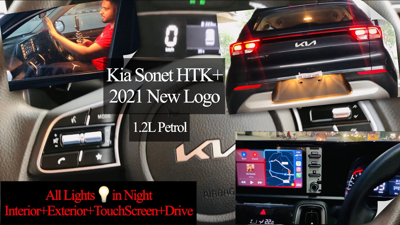 2022 Kia HTK+ All Lights interior & exterior in Night detailed
