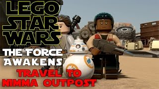 Lego Star Wars The Force Awakens iOS App Game Play Travel To Nimma Out Post screenshot 5