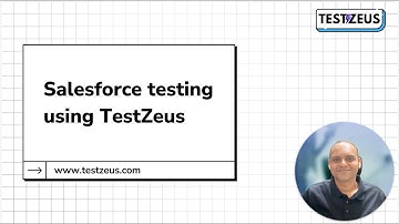Salesforce test automation using TestZeus
