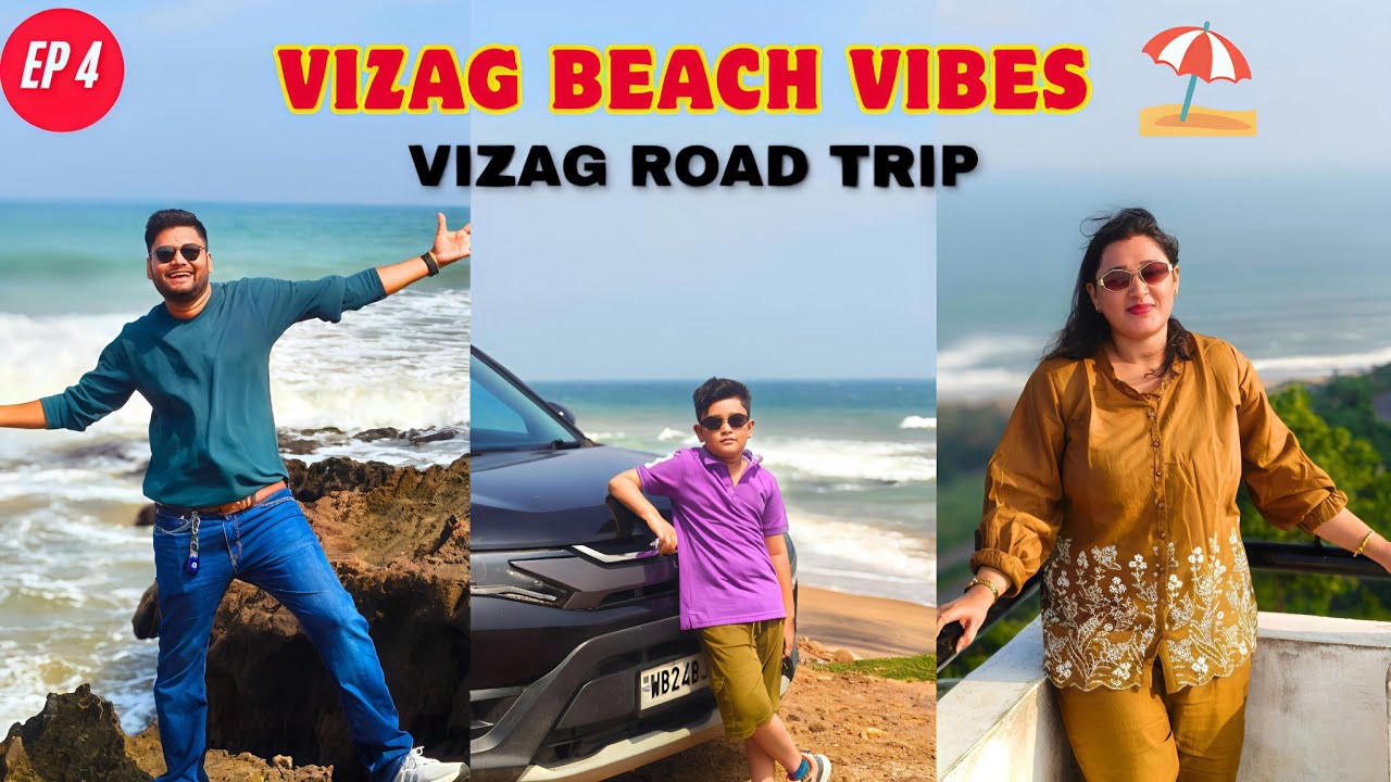 EP 4: Vizag Road Trip। Vizag Tourist places। Rushikonda Beach Vizag । Better Living