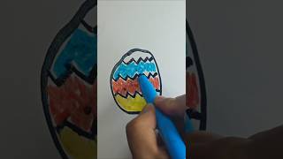 Drawing Easter Egg | Egg surprise video 🥚 How to draw Easter Egg #eastereggs