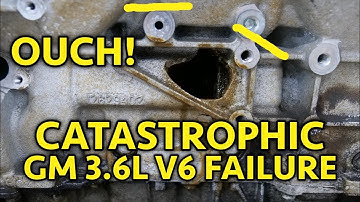 Enclave Traverse Acadia LLT 3.6L V6 BRUTAL Engine Destruction. I Heard You Guys Like Carnage!