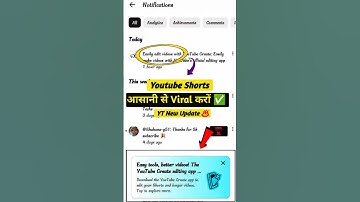 New Update : Easily edit videos with Youtube Create / youtube create app #youtubecreate #newupdate