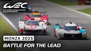 Intense Battle in Hypercar Between Peugeot, Toyota and Ferrari I 2023 6 Hours of Monza I FIA WEC