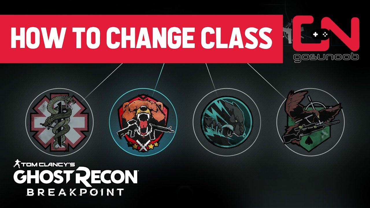 Ghost Recon Breakpoint - How to Change Class | Help