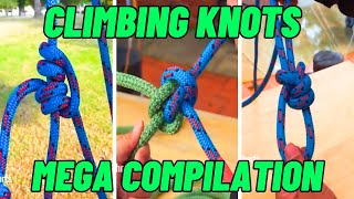 Ultimate Learn Tree Climbing Knots and Friction Hitches Compilation (30+ knots!)