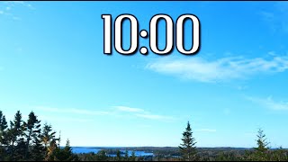 10 Minute Timer Repeating 1 Hour | ⏰ Bell Alert | No Music | Study Aid Relaxation @FirstClassTimers