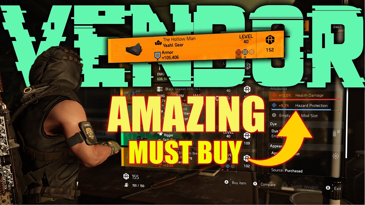 The Division 2 | Weekly Vendor Reset | 18 MAY 2021 | GODLY Named The