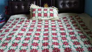 Do Sutti Chadar Diy Bed Sheet Design Beautiful Chadar Design Chadar Pattern