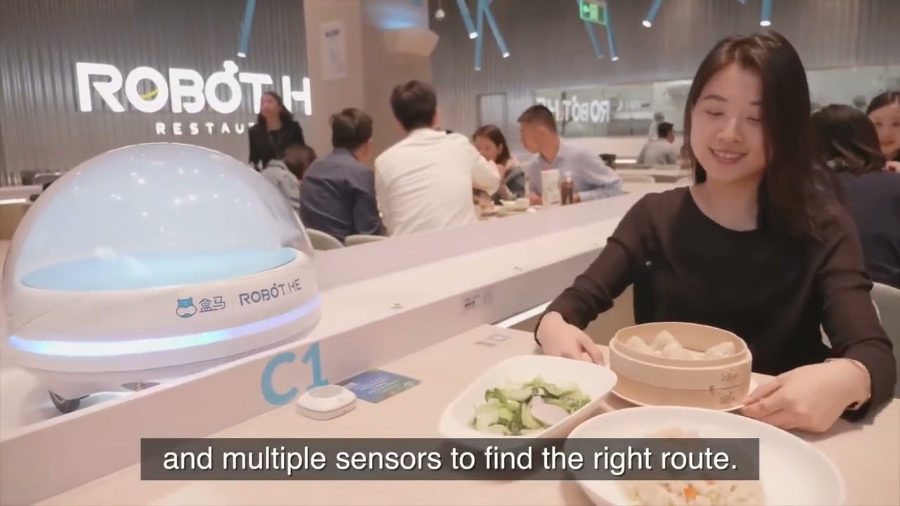 First Robot Restaurant in China   Freshippo's   China   Restaurant