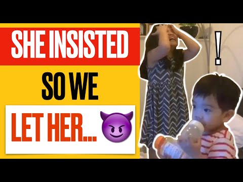 Toddler Hack Episode 5: big sister gives her little brother a bath!