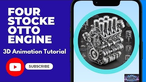🔥"Four-Stroke Otto Engine Explained 🔥🔥|| 💥How It Works with 3D Animation🔥🔥"