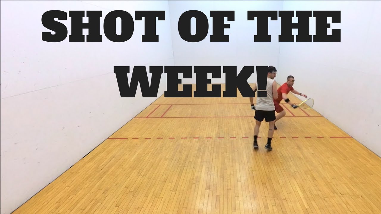 Racquetball Shot of the Week! YouTube