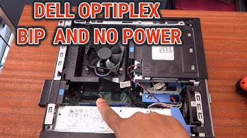 How To Fix Dell OptiPlex Short Bip And No Power Issue !