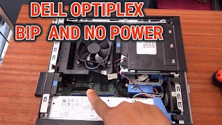 How To Fix Dell OptiPlex Short Bip And No Power Issue !