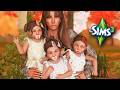 Cozy Family Routine with Triplets + a Newborn 🍂🧺 | The Sims 3