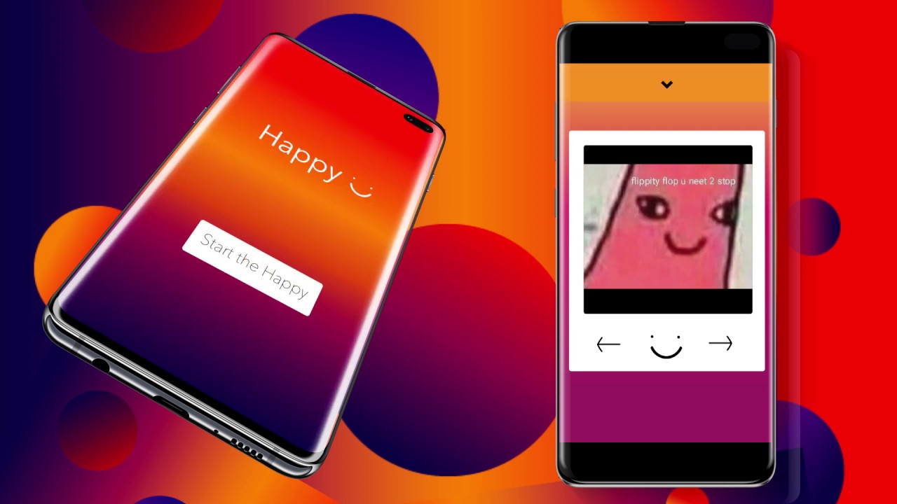 Happy App - App Mockup - YouTube