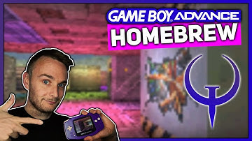 NEW 3D GBA ENGINE - QUAKE ON GBA? - Sage 3d Demo 2020 - DEMO LINK INCLUDED